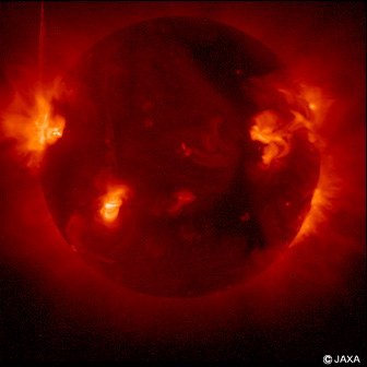 太陽 太陽のすがた 宇宙ワクワク大図鑑 宇宙科学研究所キッズサイト ウチューンズ